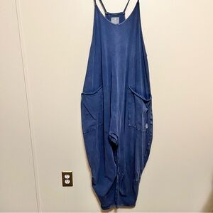FP Movement by Free People Navy Jumpsuit